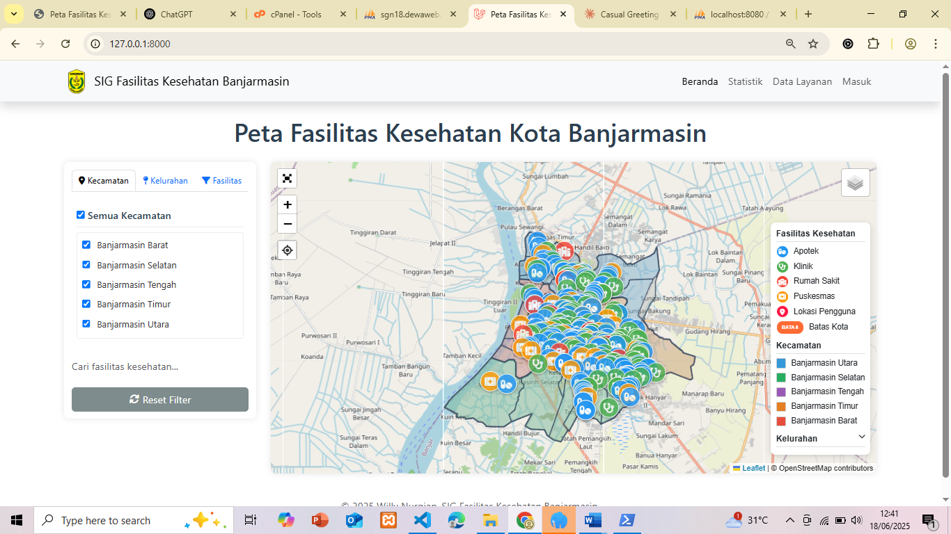 SIG Faskes Banjarmasin